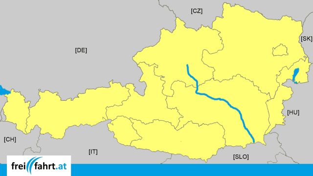 A9 Pyhrnautobahn Österreich: Streckenverlauf © echonet.at / rv